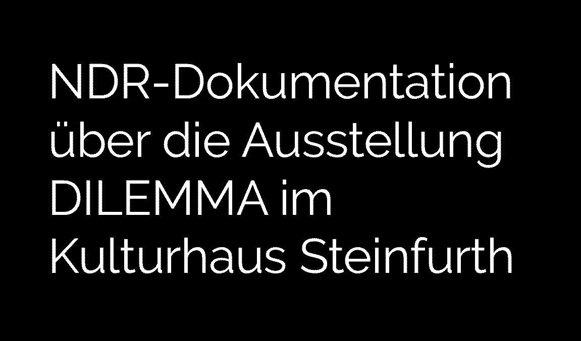 NDR-Dokumentation über die Ausstellung DILEMMA im Kulturhaus Steinfurth
